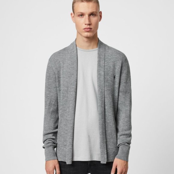 all saints merino cardigan